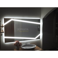 Зеркало для ванной с подсветкой Баколи 90х60 см