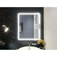 Зеркало для ванной с подсветкой Баролло 75х100 см
